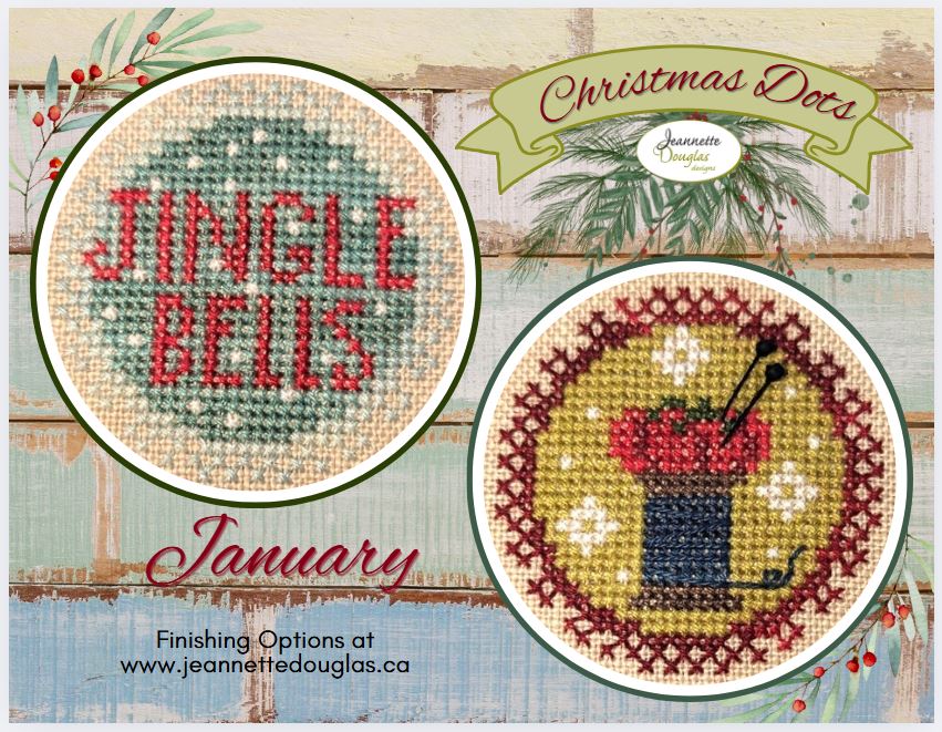 Christmas Dots Series - January